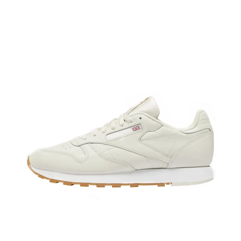 Reebok Classic Leather Sports Casual Shoes 'Cream Y'-0