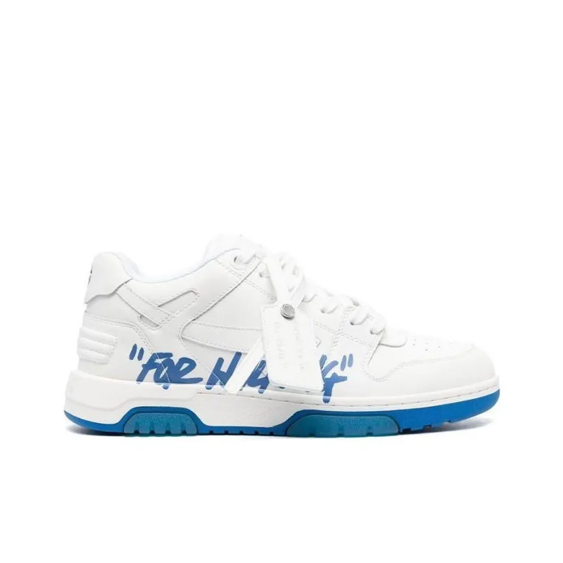 OFF WHITE Out Of Office For Walking Sneaker 'White Blue'-1