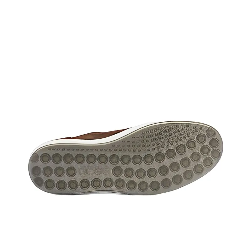 Ecco Soft And Cool Size 7 Collection Stylish Skateboarding Shoes Men's Terracotta-4
