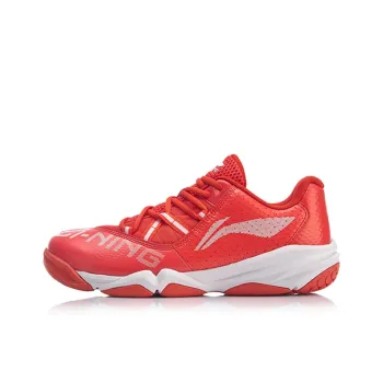 LiNing Dovega Anti Slip Wear Resistant Low Top Running Shoes Unisex Red White