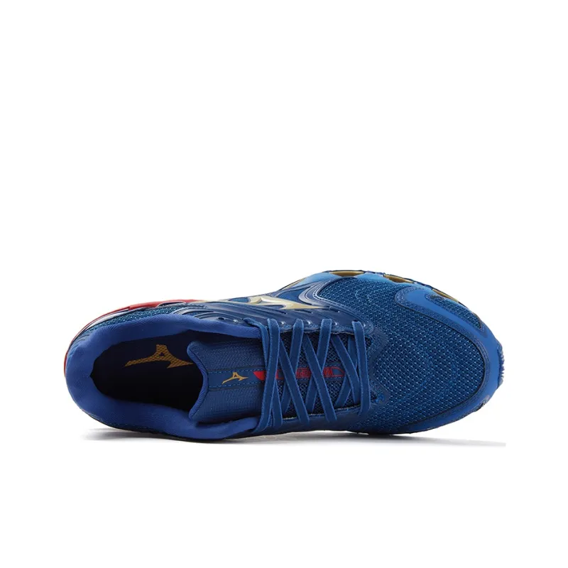 Mizuno Wave Prophecy 12S 'Dark Blue Gold Wine Red'-3