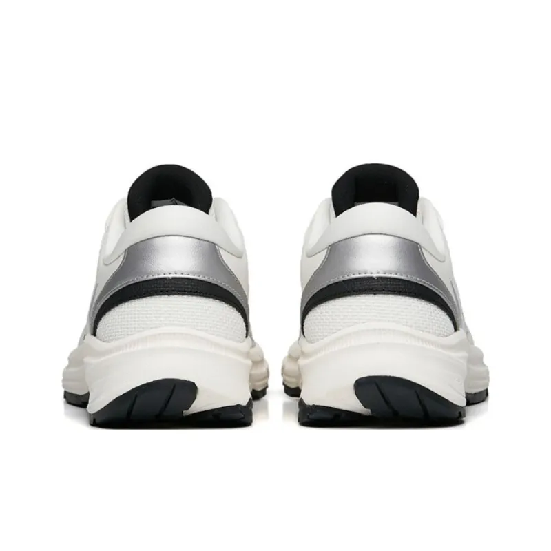 Anta AT952 Slip Resistant, Abrasion Resistant, Breathable, Lightweight Low Top Running Shoes Women's Ivory White-3