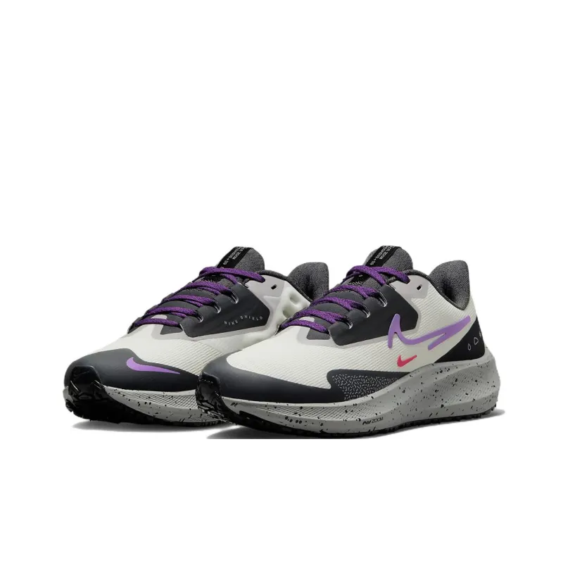 Nike Air Zoom Pegasus 39 Shield 'Light Bone Vivid Purple' Women's-2