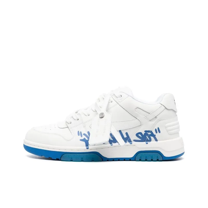 OFF WHITE Out Of Office For Walking Sneaker 'White Blue'-0