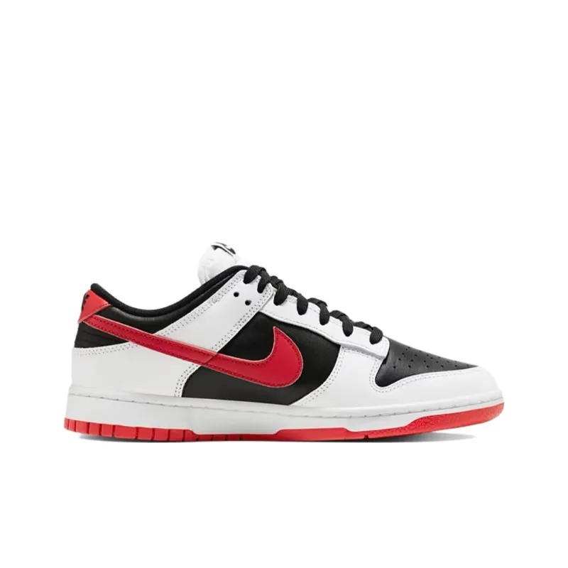Nike Dunk Low Retro White Black University Red-1
