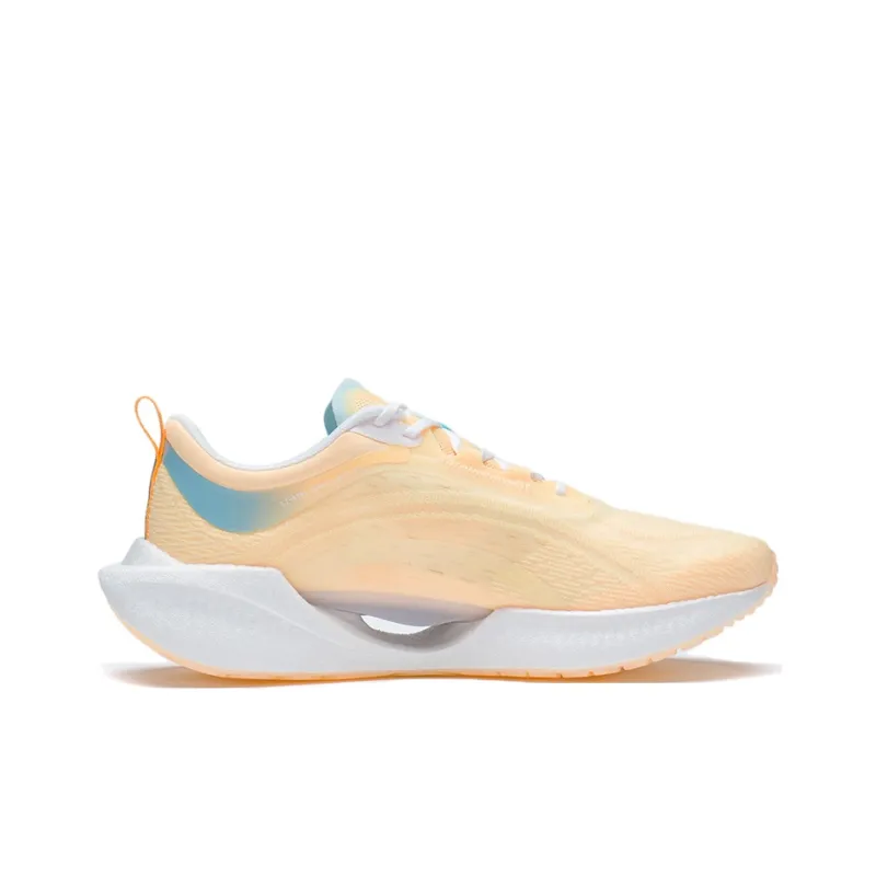LiNing Super Light 19 Breathable And Lightweight Low Top Running Shoes Women's Fluorescent Milk Yellow-1
