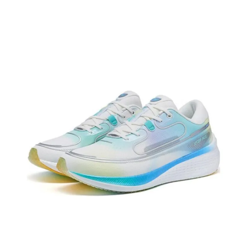 XTEP Race 360 1.0 Running Shoes Men Low Top Sail White/Carolina Blue-1