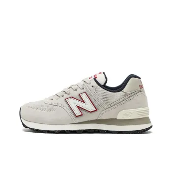 New Balance 574 'Grey Red Outlined' Women's