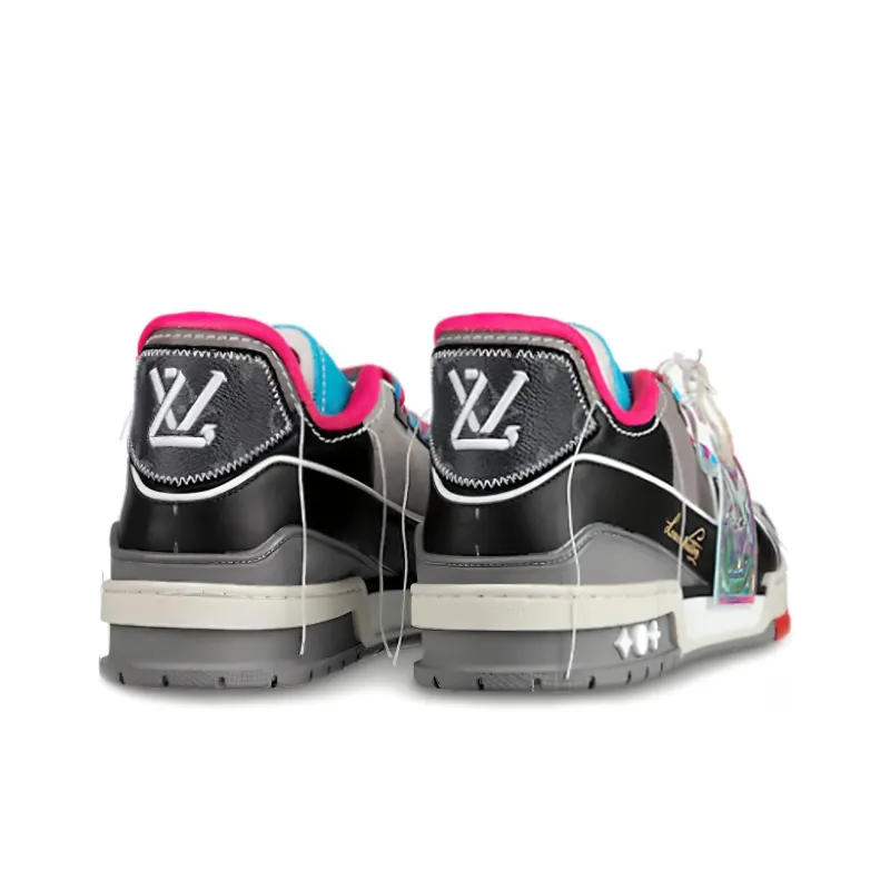 LOUIS VUITTON Trainers 'Pink Multi color'-3