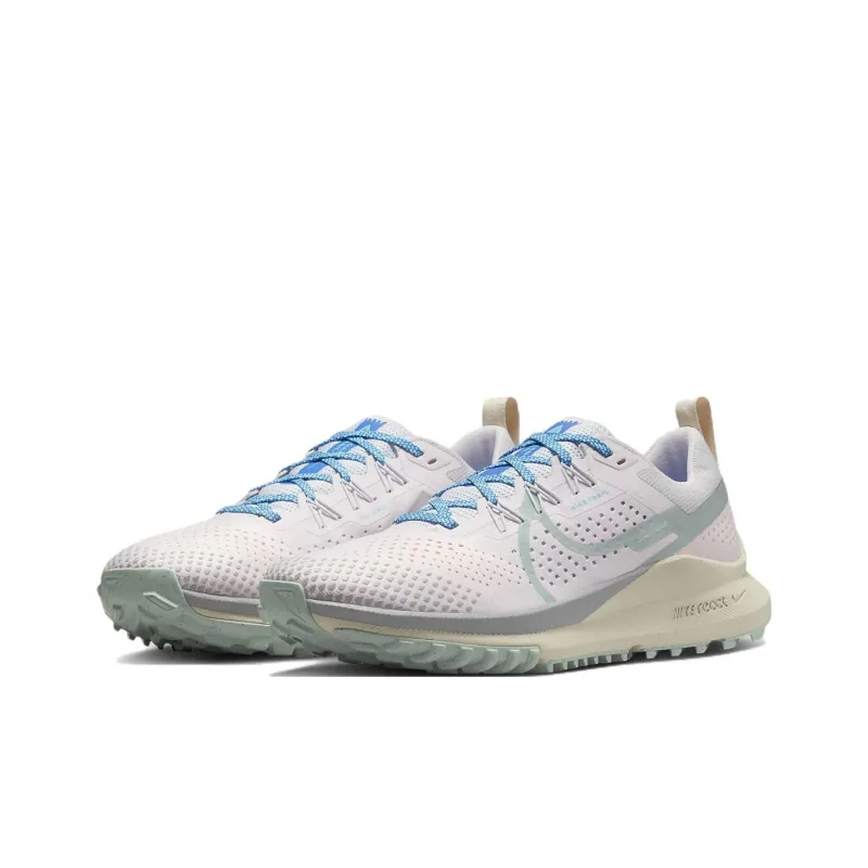 Nike React Pegasus Trail 4 Pearl Pink Football Grey Baltic Blue Wolf Grey Women's-2