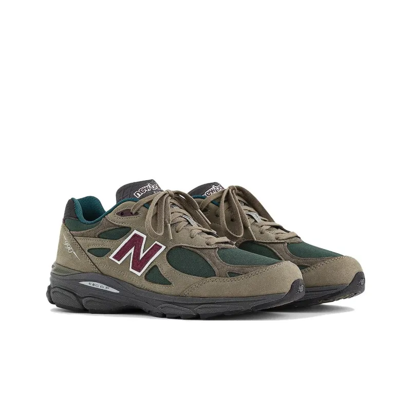 New Balance 990v3 MiUSA Teddy Santis Green Purple-2
