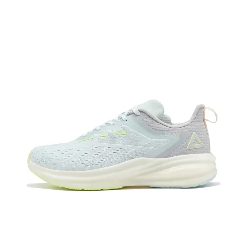 PEAK Flying Blade Cushioning Anti Slip And Wear Resistant Low Top Running Shoes Women's Blue Gray