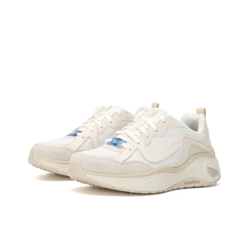 Skechers D'lites Wave 'Beige White'-2