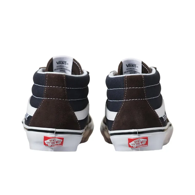 Vans Skate Grosso Mid 'Dark Brown Navy'-4