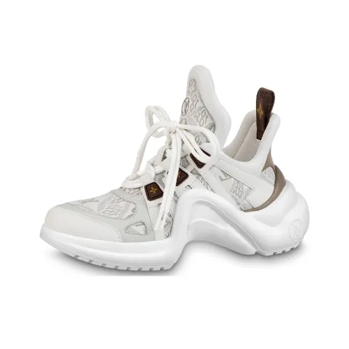 LOUIS VUITTON Archlight 1.0 Casual Shoes Women's Low-Top White