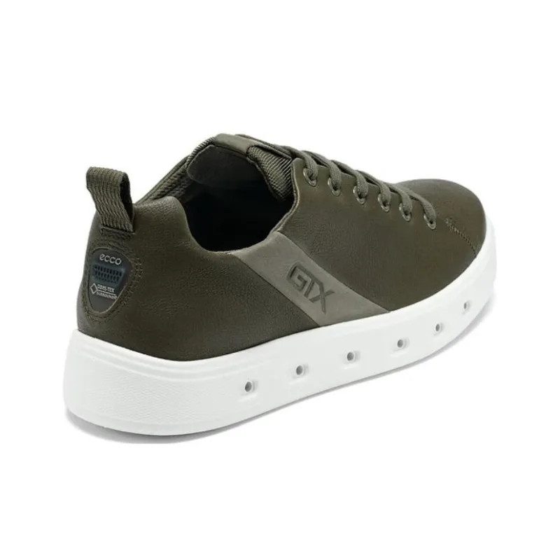 Ecco Street 720 Series Stylish Skateboarding Shoes Men's Army Green-3