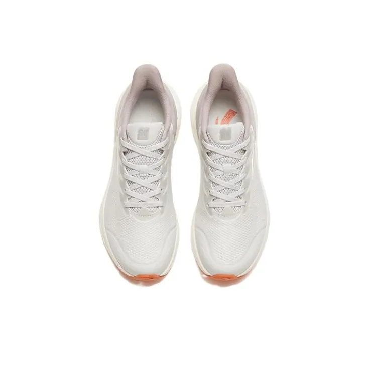 Anta Gen 3.0 Lite Anti Slip And Wear Resistant Rebound Low Top Running Shoes Women's Sand Grain Gray-3