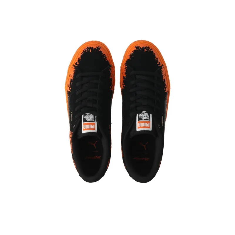 PUMA Suede Skate X Hirotton 'Black Orange'-3