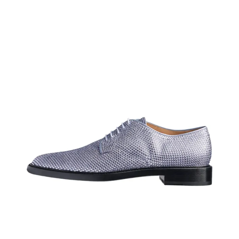 Maison Margiela Tabi Rhinestone-embellished Derby Shoes-0