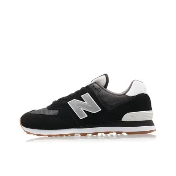 New Balance 574 Series Retro Jogging Shoes Black