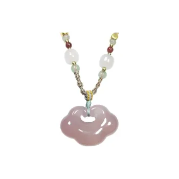 JUNWEN Agate Jade Necklaces Unisex
