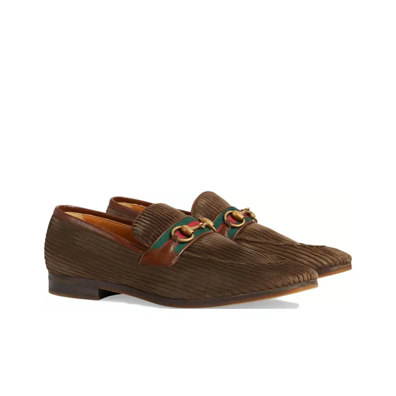 GUCCI Loafers Men Brown-1