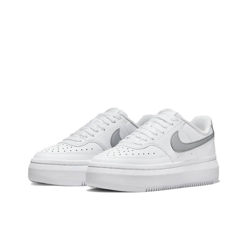 Nike Court Vision Alta Low White Grey Women's-3