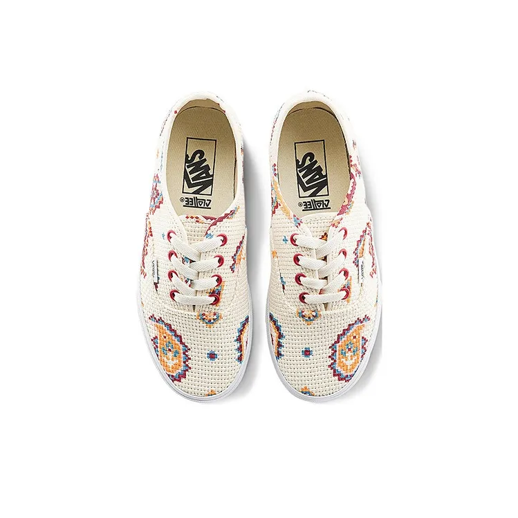 CLOTTEE X Vans Authentic 'Pixelated Universe Marshmallow'-3