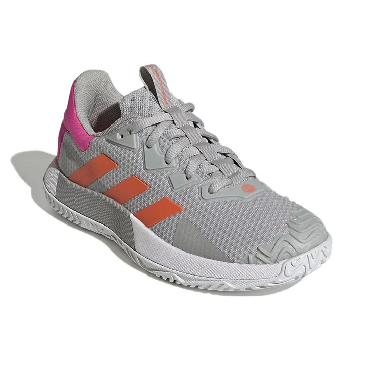SoleMatch Control Women's Adidas 'Grey Solar Orange' Women's-2