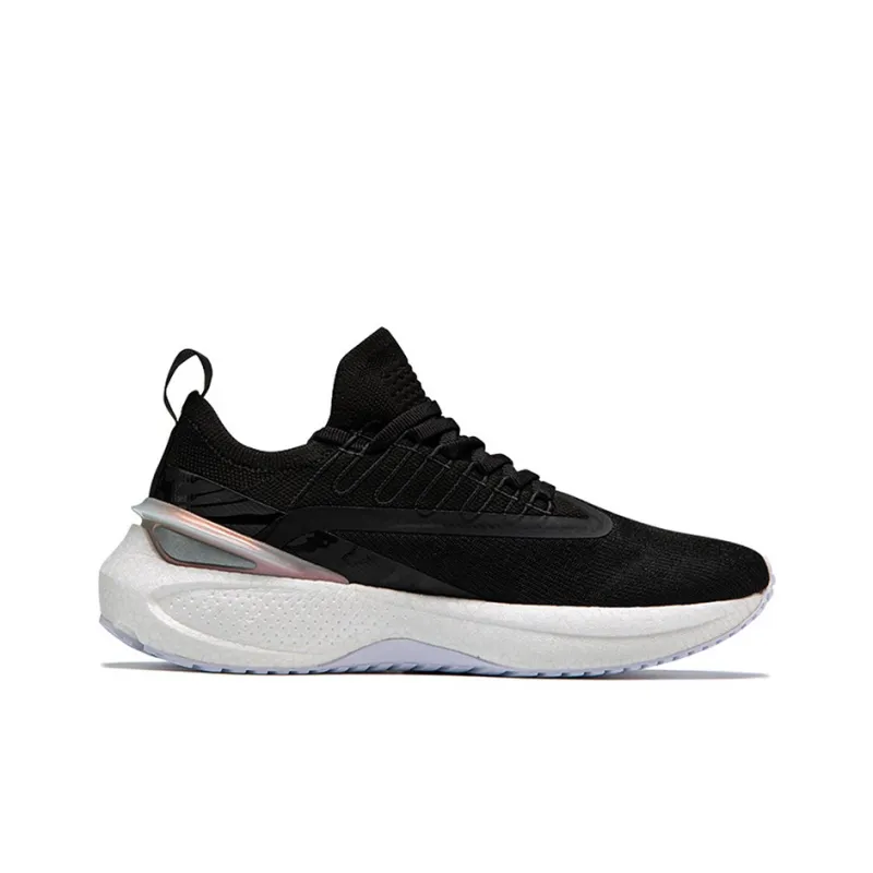 LiNing Jueying 䨻 Slip Resistant Cushioning Low Top Running Shoes Men's Black-1