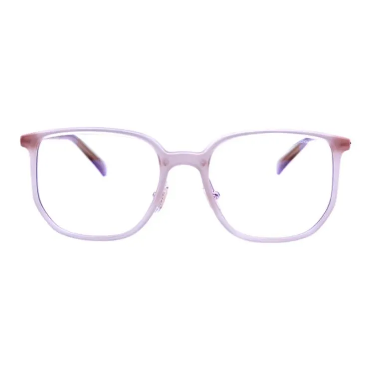 COACH Plate Frame Square Eyeglass Frames Unisex Light Pink-1
