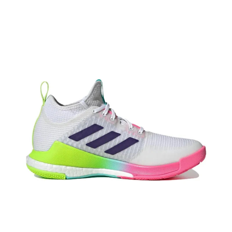 Adidas Crazyflight Mid White Purple Aqua Women's-1
