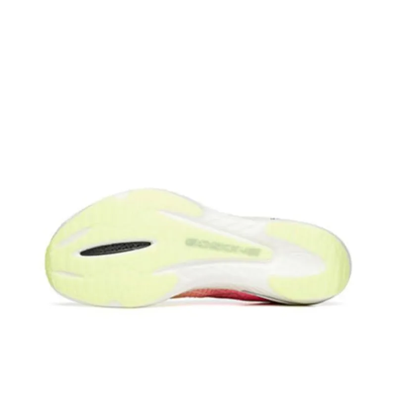 Anta C202 GT Cushioning Anti-Slip Wear-Resistant Breathable Lightweight Rebound Low-Top Running Shoes Women's Green Red-4