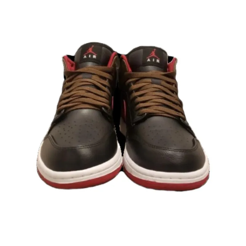 Jordan 1 Phat Black Red Olive-2
