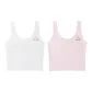 [2 Pack]White+Pink