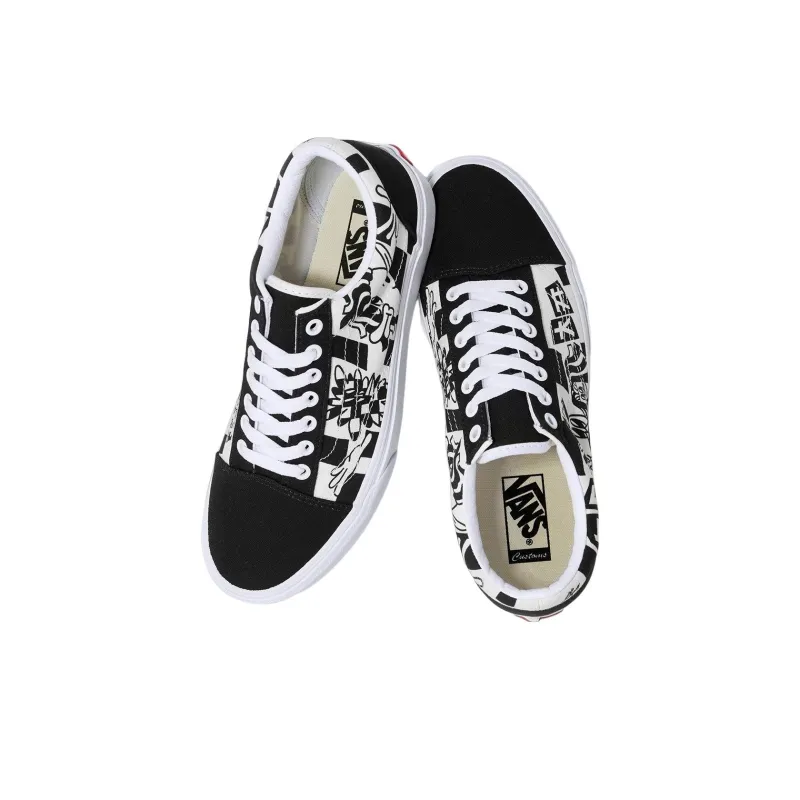 Vans Old Skool X Lala Company 'Black White'-2