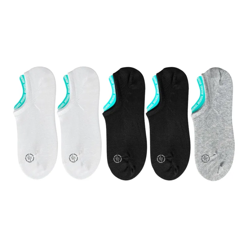 ZEROIN No Show Socks Men's 5 Pack-27