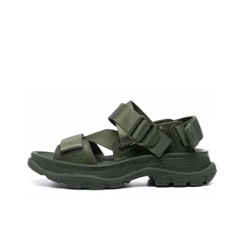 Alexander McQueen Tread Beach Sandals Women's Green