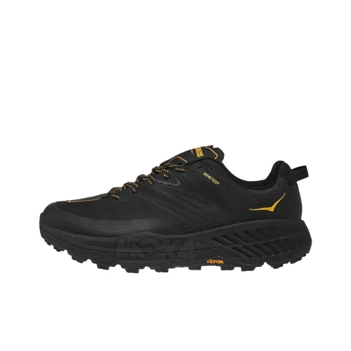 HOKA ONE ONE Speedgoat 4 Gore-Tex Black Yellow