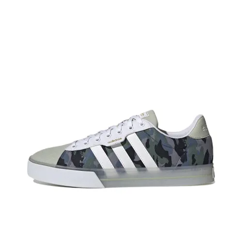 Daily 3.0 Adidas Neo 'White Halo Green Camo'