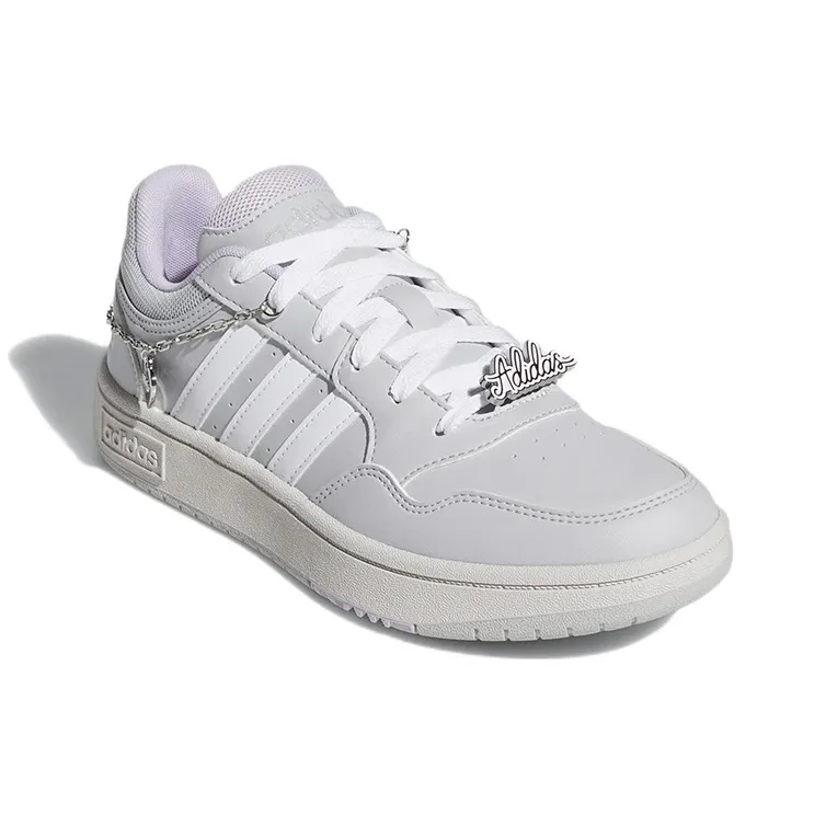 Adidas Hoops 3.0 Shoes 'Grey White' Women's-2