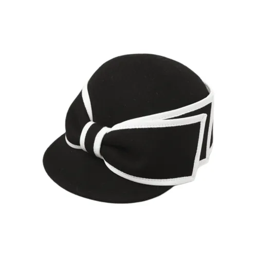 CA4LA Wool Baseball Caps Women's Black Red/Umber