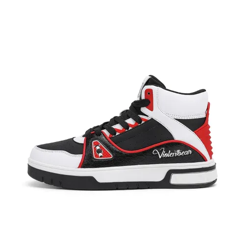 Violentbear Slip Resistant High Top Skateboard Shoes Unisex