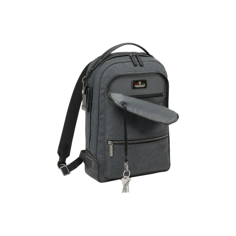 TUMI Nylon Backpack Men's Dark Carbon-2