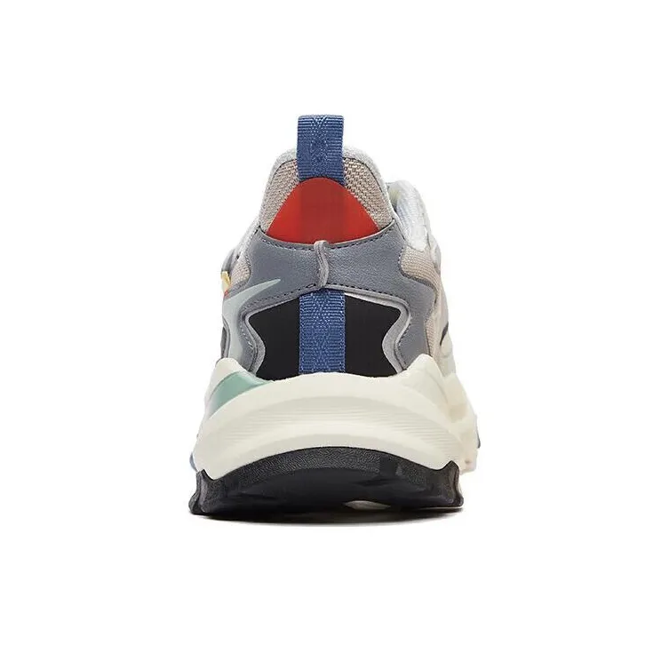Erke Xun From The Battlefield Low-Top Sports Casual Shoes Men's White Blue-4