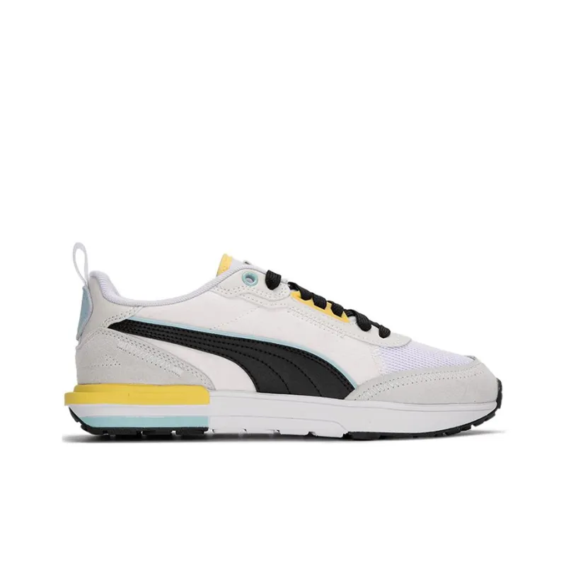 PUMA R22 'White Black Vaporous Grey'-1