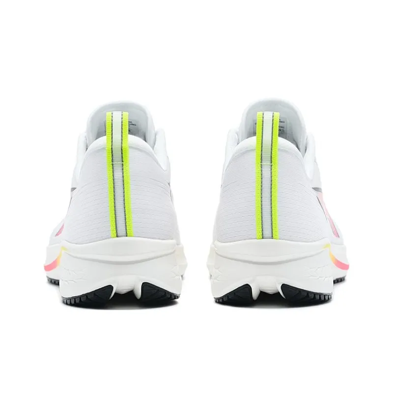 LiNing Red Hare 6 Anti Slip Wear Resistant Low Top Running Shoes Men's Standard White-4