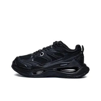LiNing Beyond Infinity Durable Breathable Low Top Casual Shoes Men's Black