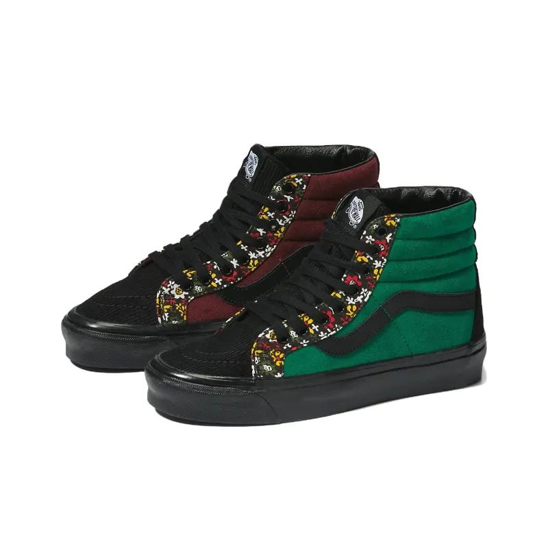 Vans SK8 HI Anaheim Factory 38 Dx 'Black Green Red'-2