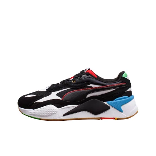 PUMA RS-X Casual Shoes Men Low-Top Black/White/Blue